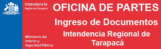 BUZON VIRTUAL OFICINA DE PARTES INTENDENCIA TARAPACÁ